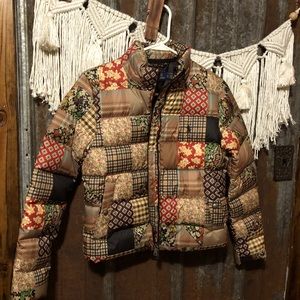 Ralph Lauren Patchwork PufferCoat XS